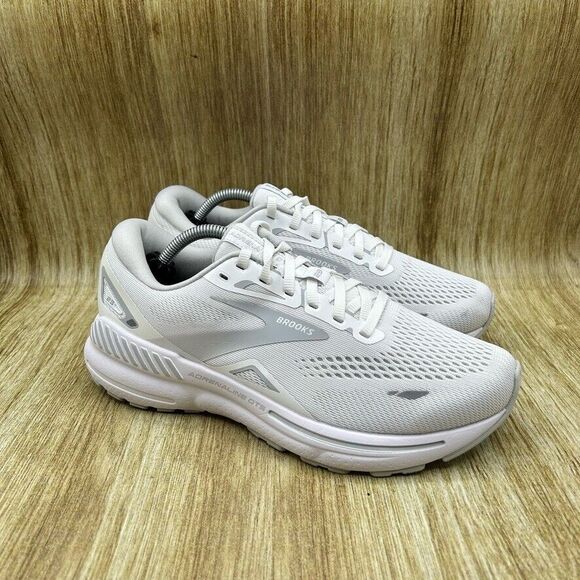 Brooks Shoes - Brooks Adrenaline GTS 23 Women's Size 8 D White Running Shoes Sneakers Athletic